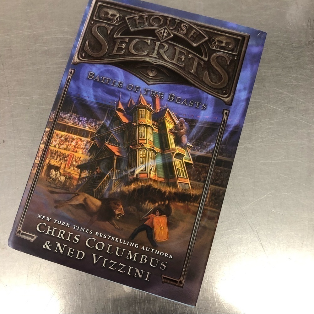 House of Secrets: Battle of the Beasts by: Chris Coulmbus & Ned Vizzini HB book